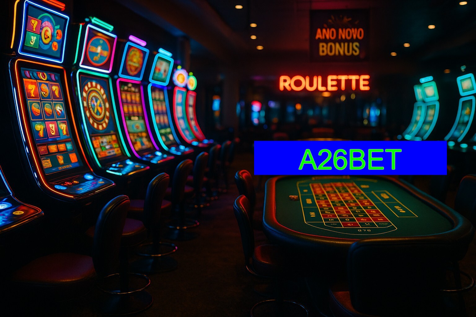 Jogos emocionantes no A26BET